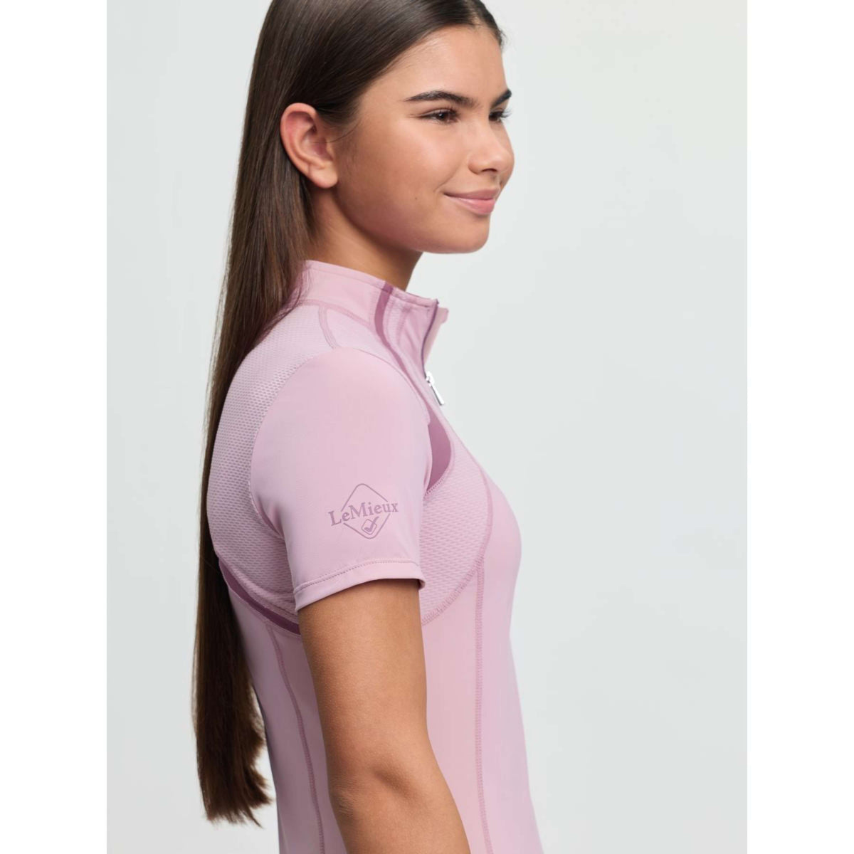 LeMieux Base Layer Young Rider Mia Mesh Fondant