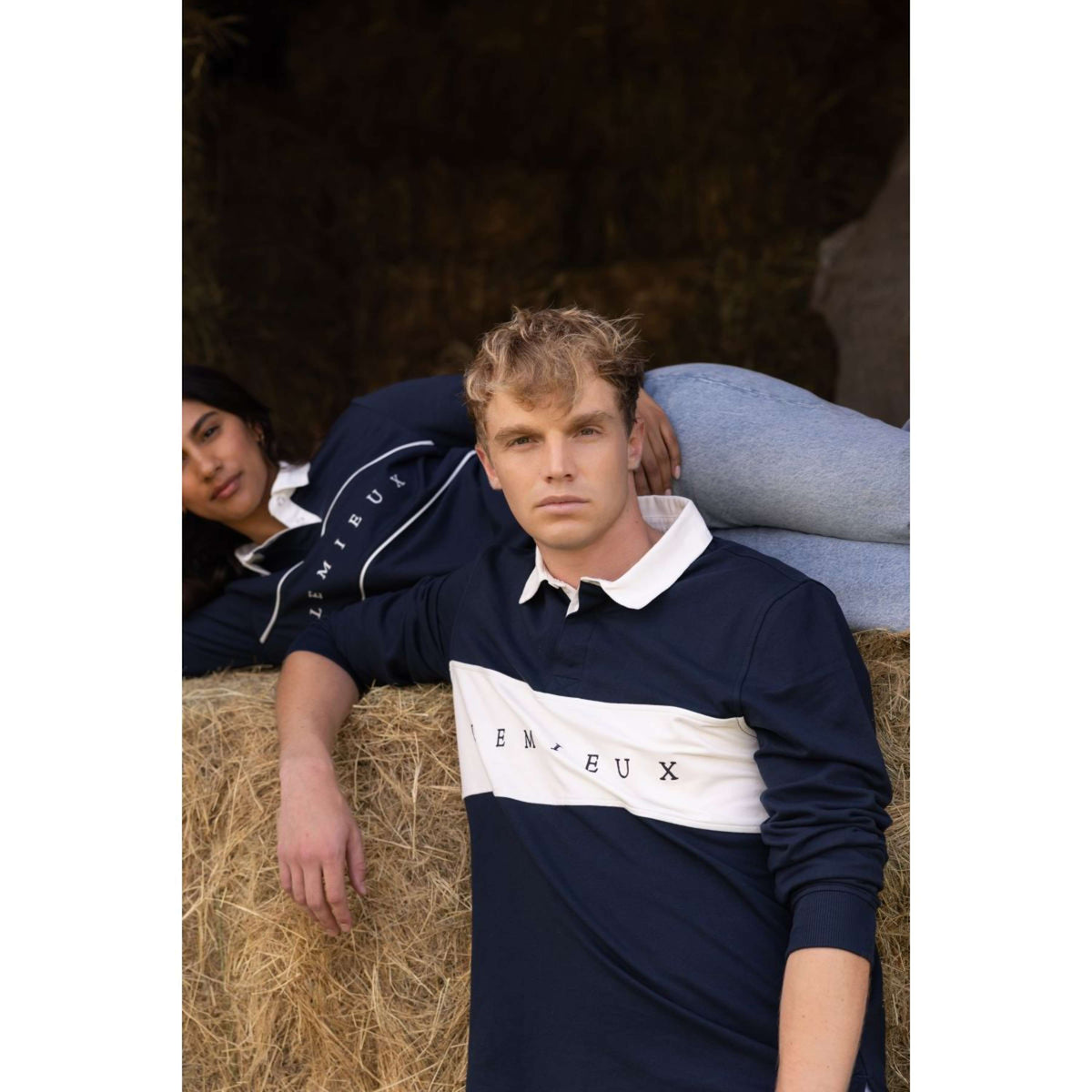 LeMieux Rugbyshirt Herren Navy