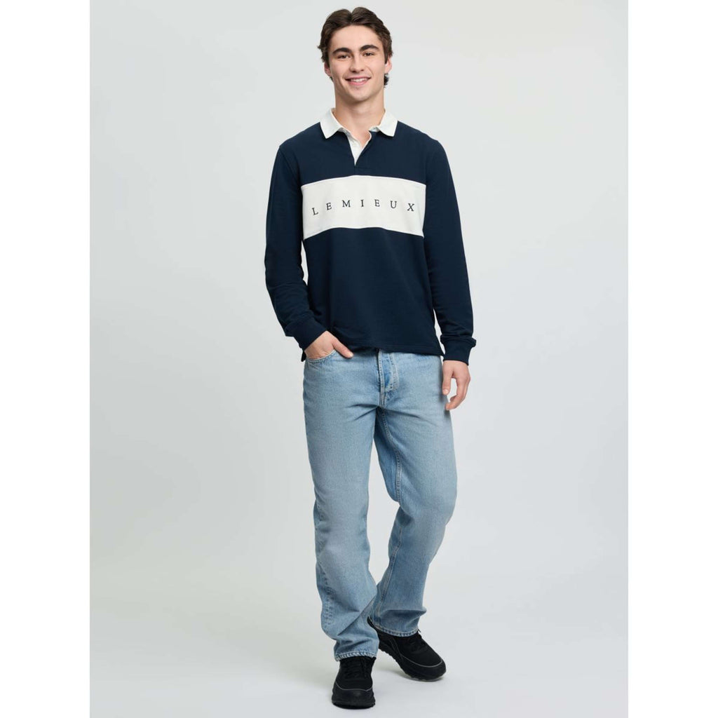 LeMieux Rugbyshirt Herren Navy