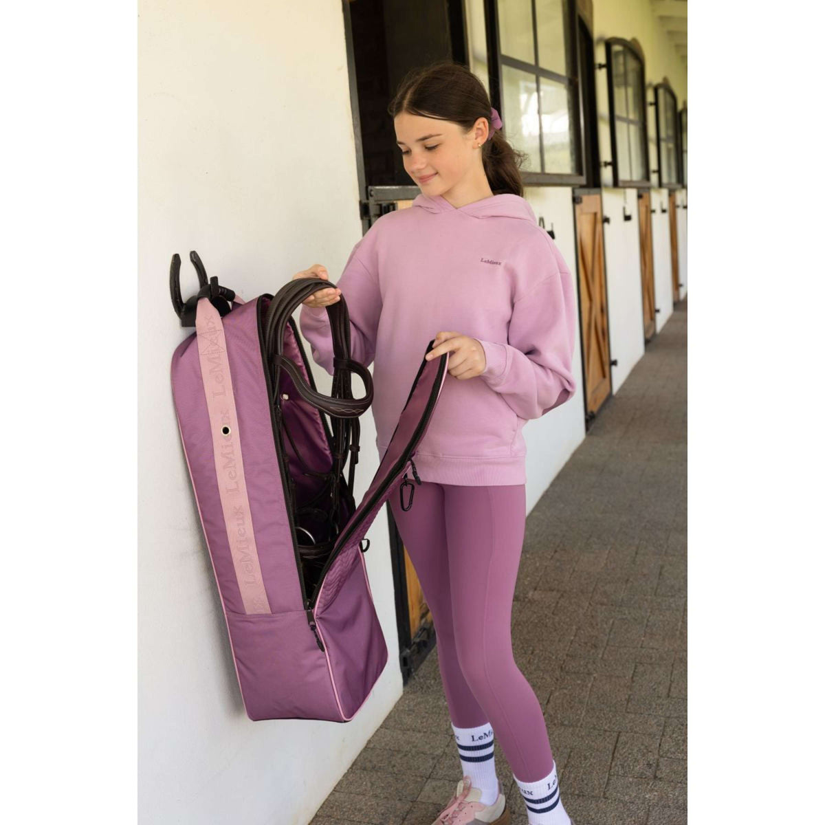 LeMieux Trensentasche Anatomical Mallow