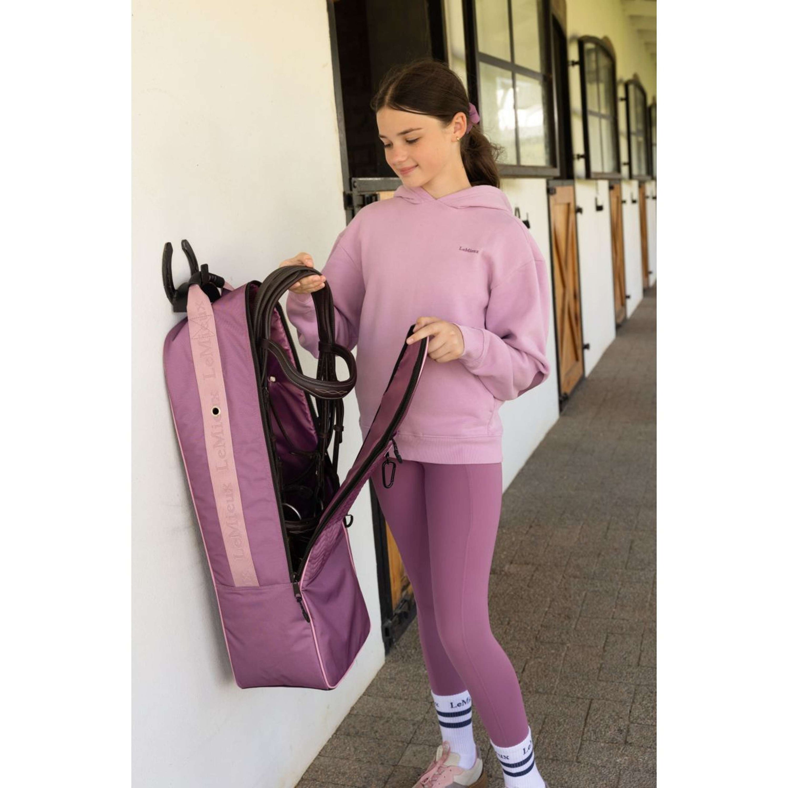 LeMieux Trensentasche Anatomical Mallow