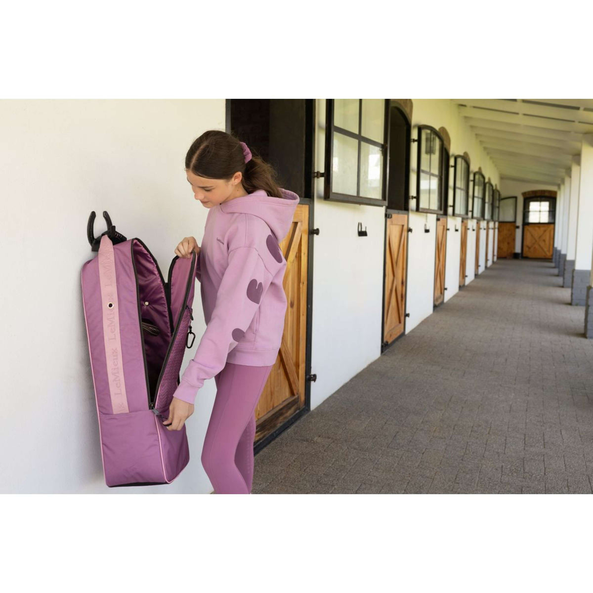 LeMieux Trensentasche Anatomical Mallow