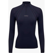 LeMieux Shirt Mia Mesh Base Layer Navy