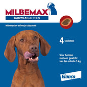 Milbemax Kautabletten Geschmacksvoll Großer Hund 4 Tabletten