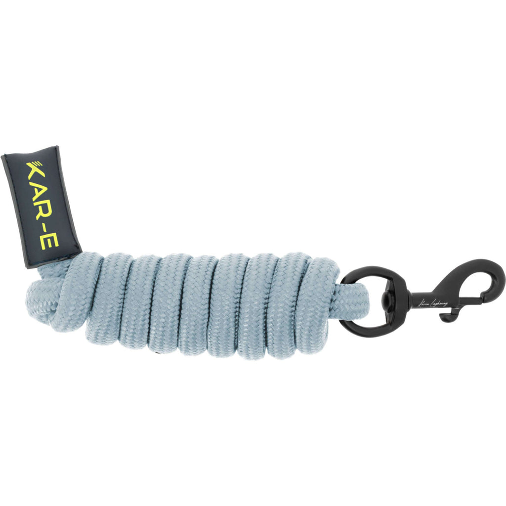 K by EQUITHÈME Führstrick Triton mit Karabinerhaken Sky Blue