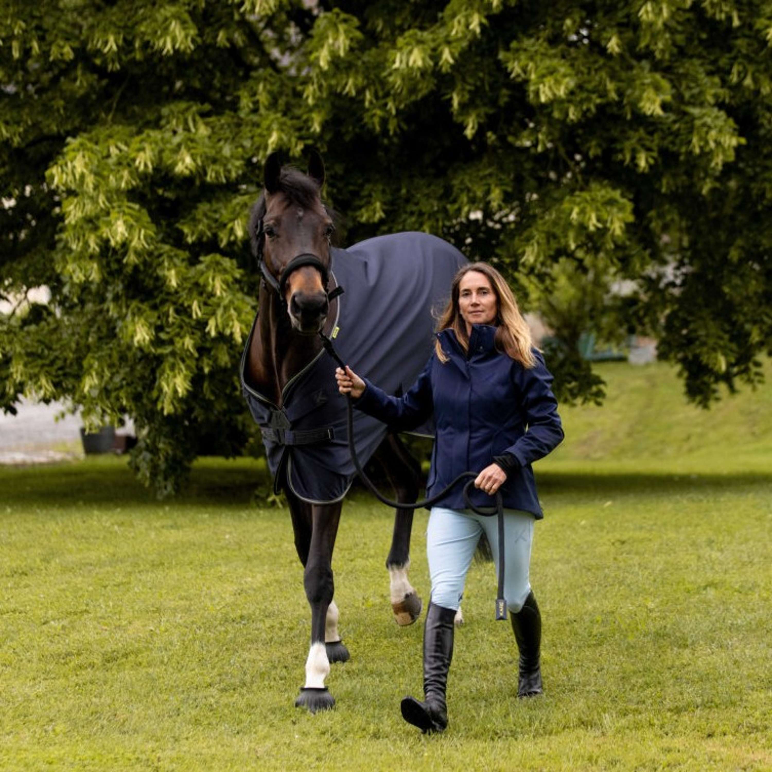 K by EQUITHÈME Jacke Power Navy