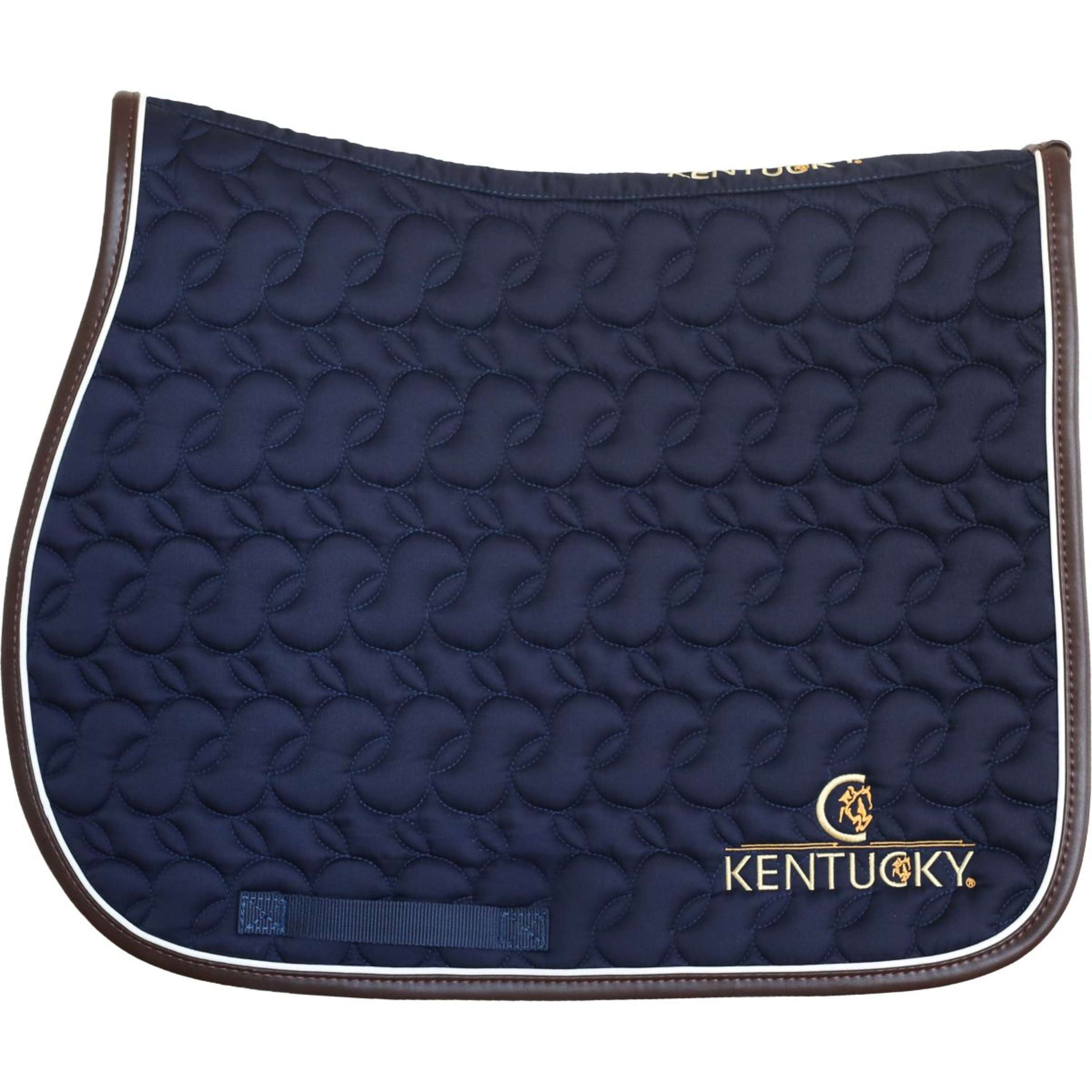 Kentucky Schabracke Navy/White/Brown Kentucky Schabracke Navy/White/Brown