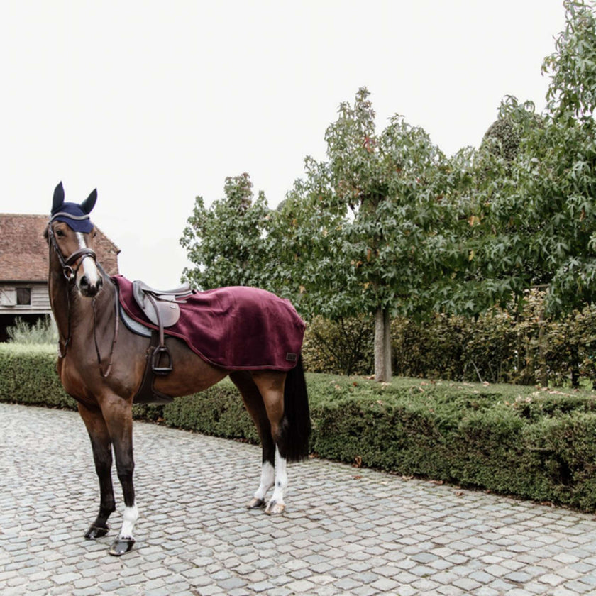 Kentucky Horsewear Ausreitdecke Heavy Fleece Bordeaux