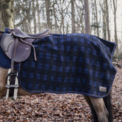 Kentucky Horsewear Ausreitdecke Quadratisch Heavy Fleece Dunkel blau