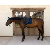 Kentucky Schabracke Velvet Mini Pearls Dressur Navy