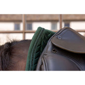 Kentucky Schabracke Velvet Mini Pearls Dressur Pine Green