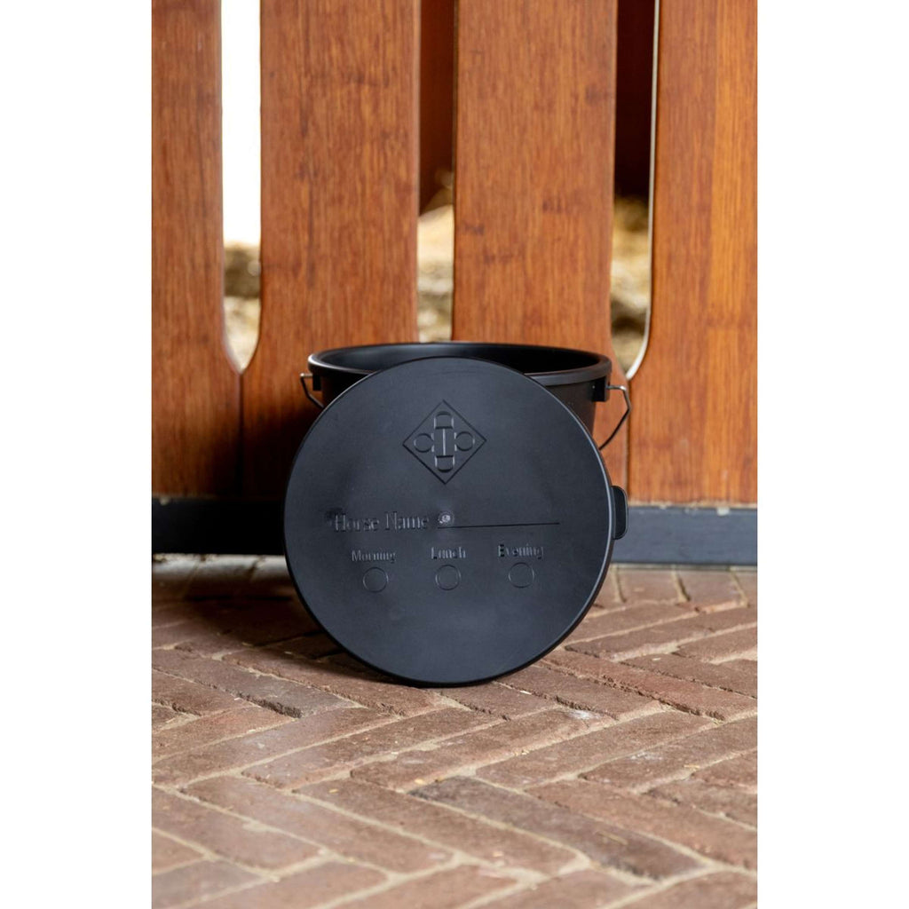 Kentucky Eimer mit Deckel Schwarz