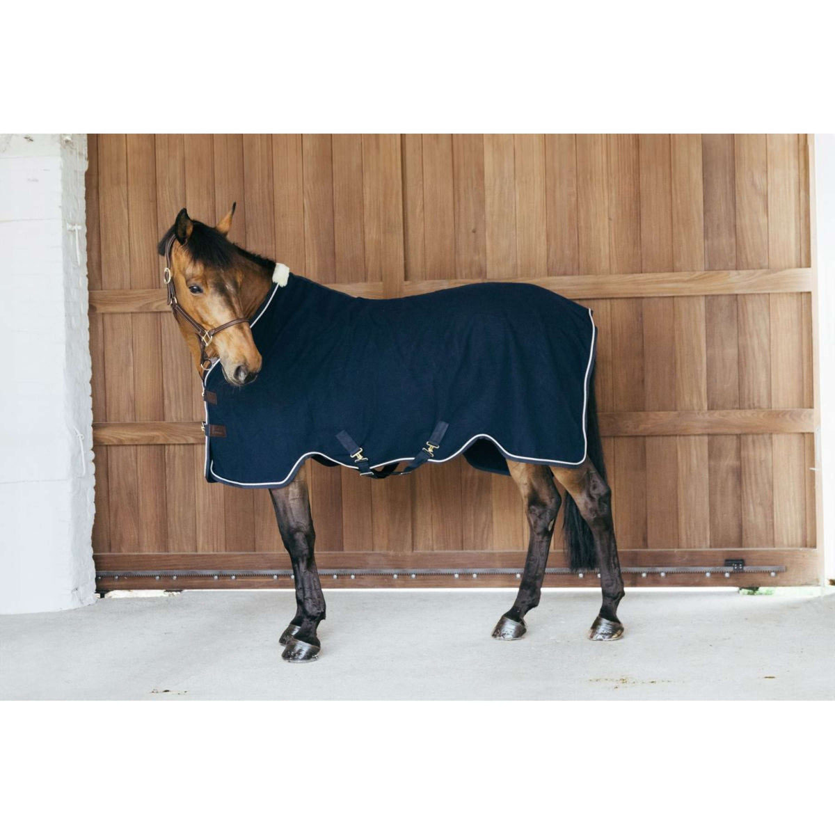 Kentucky Horsewear Fleecedecke Vegan Wool Navy