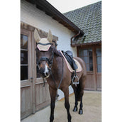 Kentucky Horsewear Schabracke Softshell Onion Quilt Dressur Beige/Altrosa