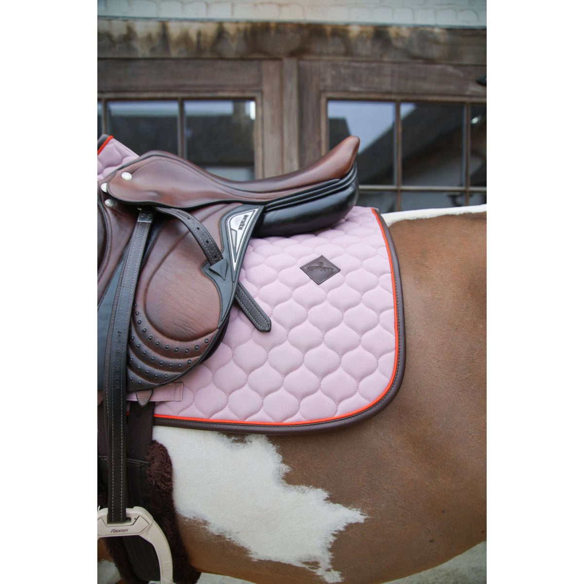 Kentucky Horsewear Schabracke Onion Quilt Leather Neon Springen Lavendel