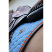 Kentucky Horsewear Schabracke Onion Quilt Leather Neon Springen Blau