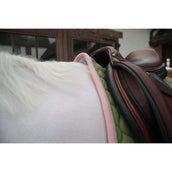 Kentucky Horsewear Schabracke Softshell Onion Quilt Springen Khaki/Altrosa