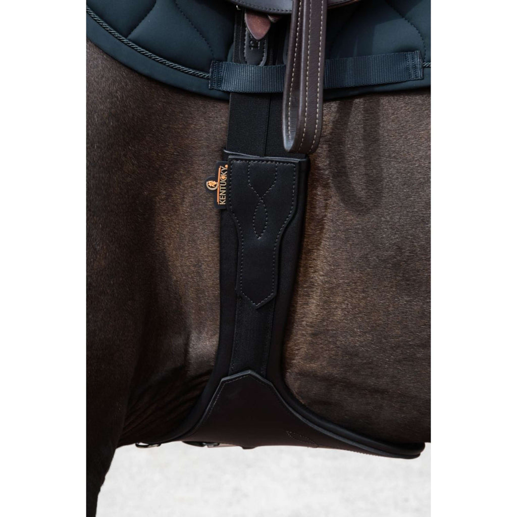 Kentucky Horsewear Spring Sattelgurt Bauchtasche Anatomic Schwarz