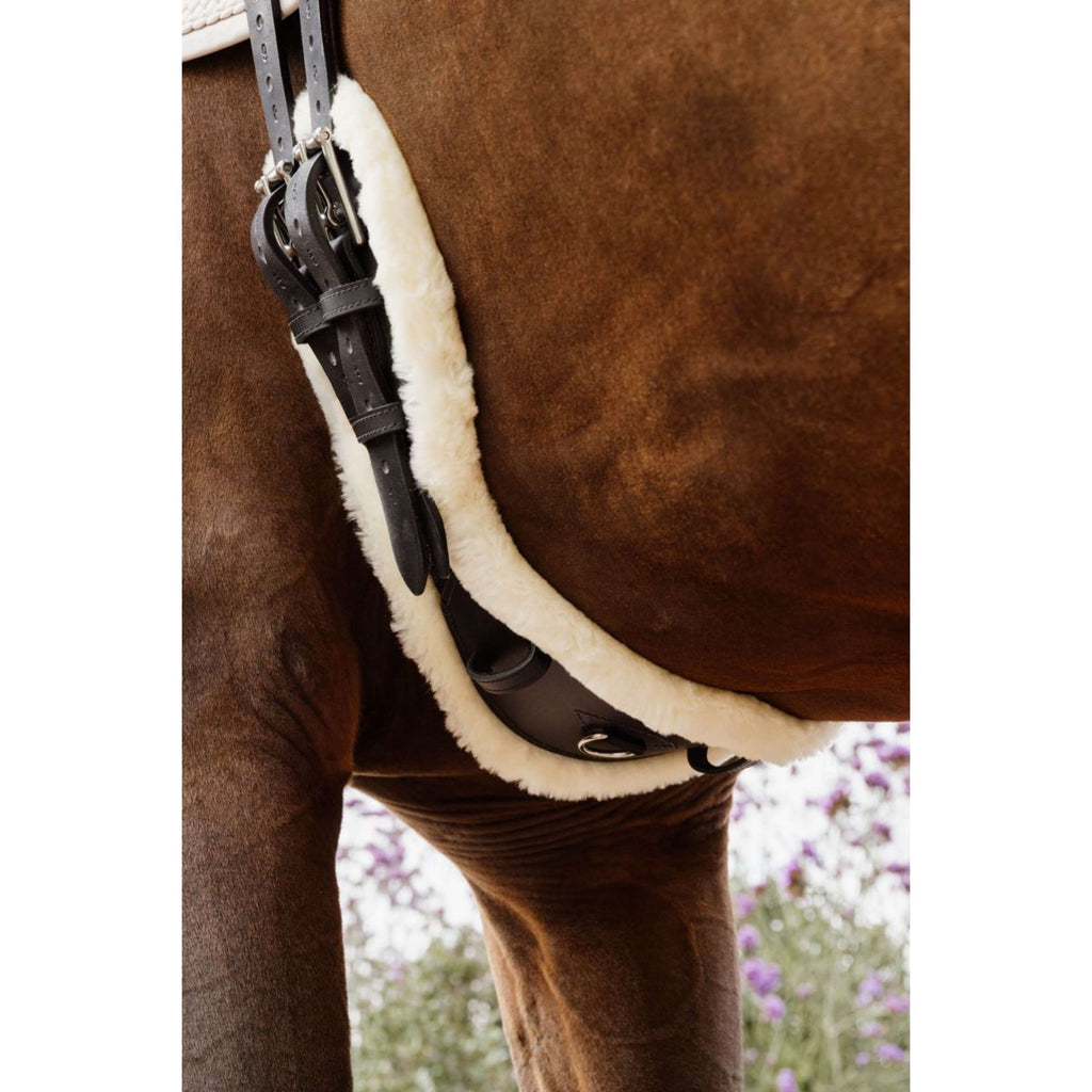 Kentucky Horsewear Dressurgurt Anatomic Sheepskin Schwarz