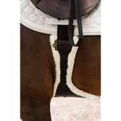 Kentucky Horsewear Spring Sattelgurt Anatomic Sheepskin Braun