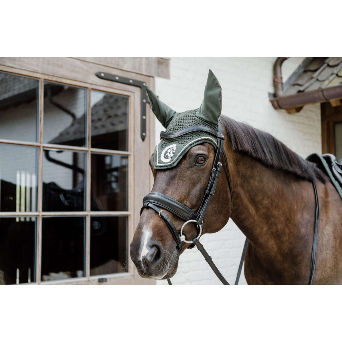 Kentucky Fliegenhaube Wellington Soundless 3D Logo Rope Pine Green