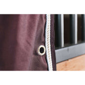 Kentucky Stallvorhang Classic mit Fächern Bordeaux