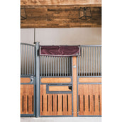 Kentucky Stallvorhang Classic mit Fächern Bordeaux