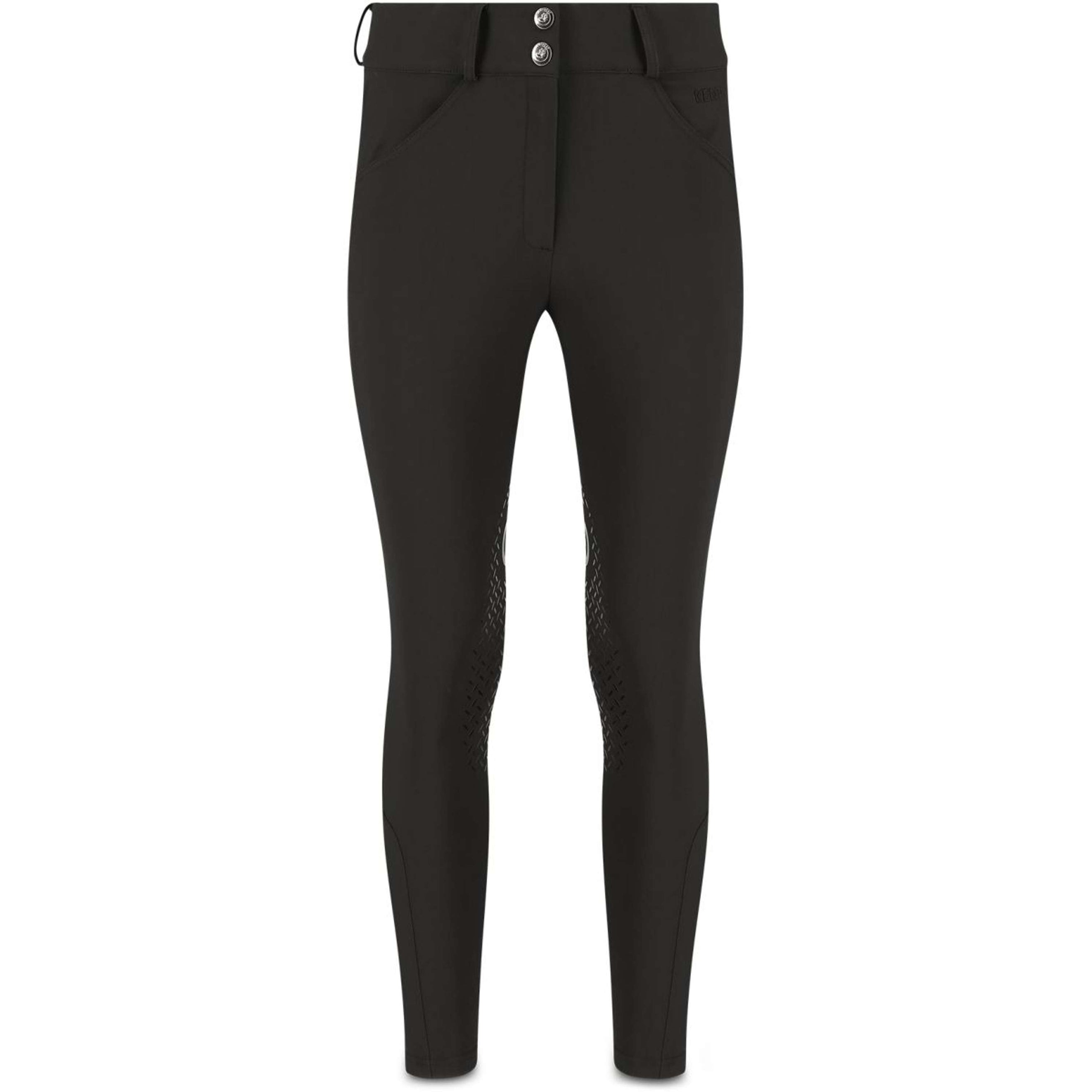 Kentucky Reithose Miami Knee Grip Damen Schwarz
