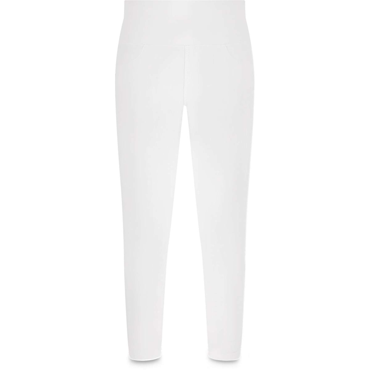 Kentucky Reitleggings Sammy Full Grip Girls Weiß