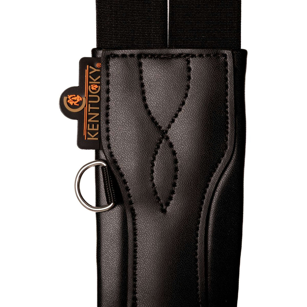 Kentucky Horsewear Spring Sattelgurt Bauchtasche Anatomic Schwarz