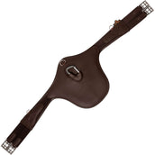 Kentucky Horsewear Spring Sattelgurt Bauchtasche Anatomic Braun