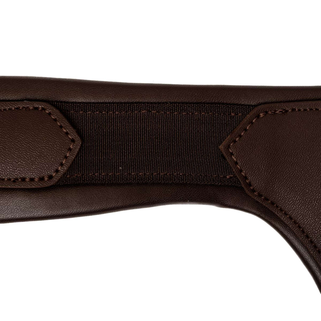 Kentucky Horsewear Spring Sattelgurt Bauchtasche Anatomic Braun
