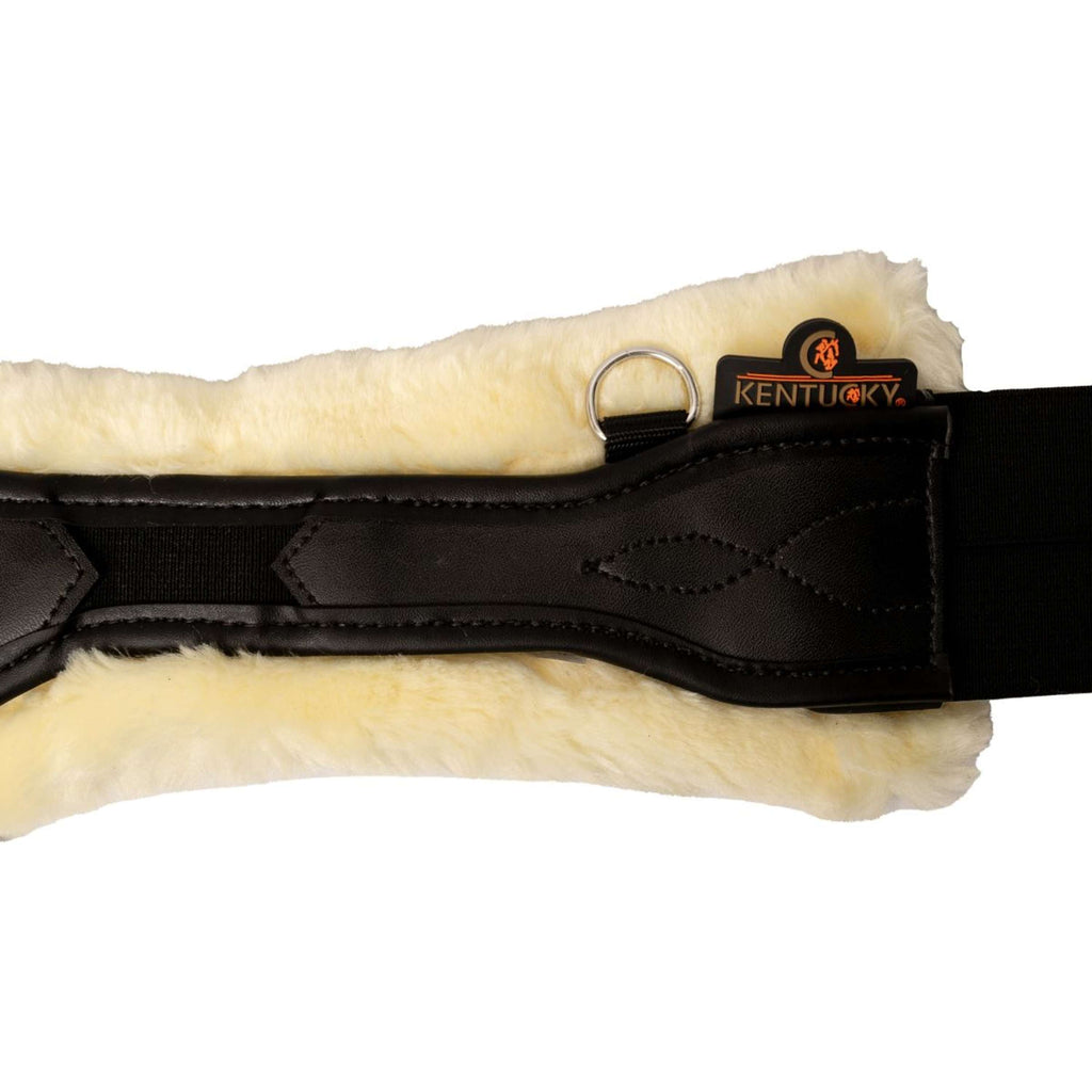 Kentucky Horsewear Spring Sattelgurt Anatomic Sheepskin Schwarz