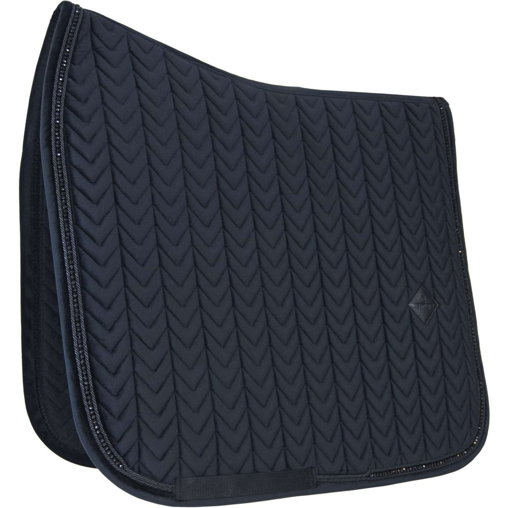 Kentucky Schabracke Velvet Pearls Dressur Schwarz