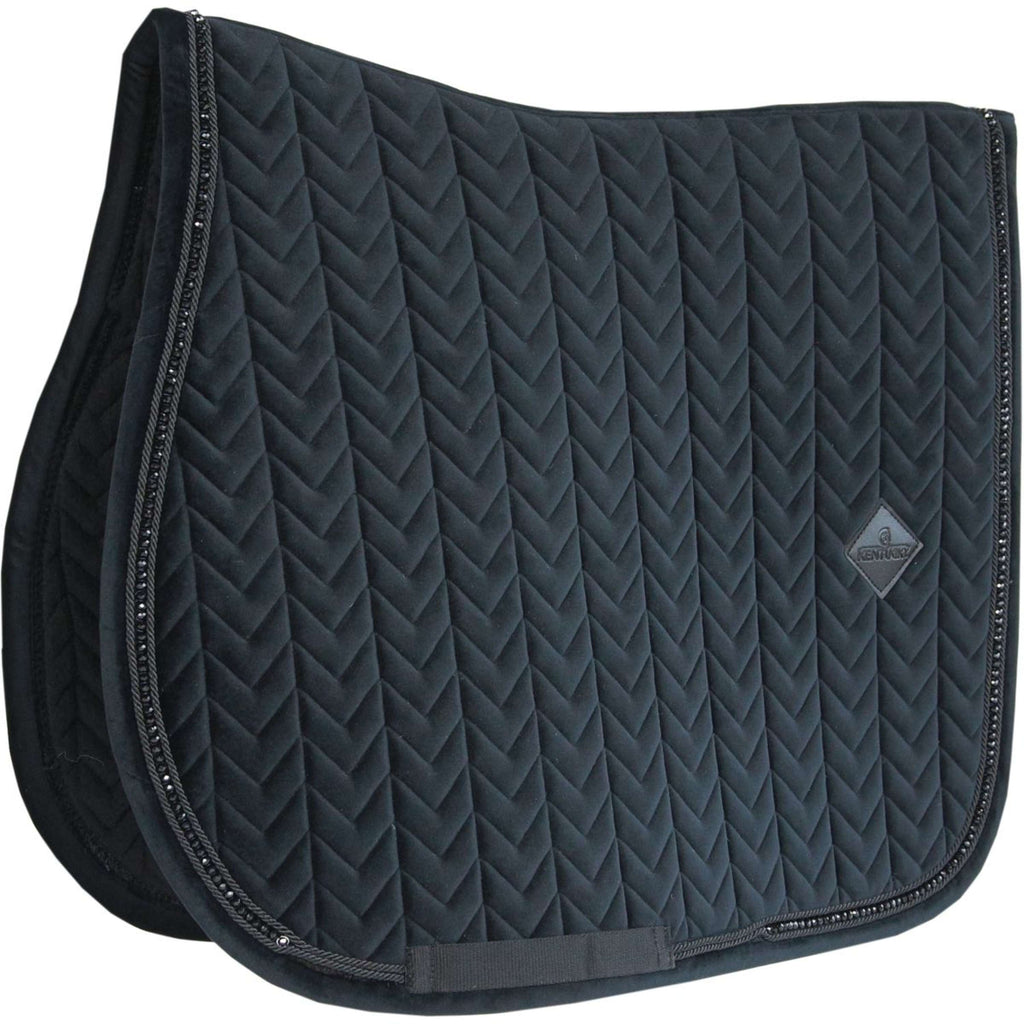 Kentucky Schabracke Velvet Pearls Springen Schwarz