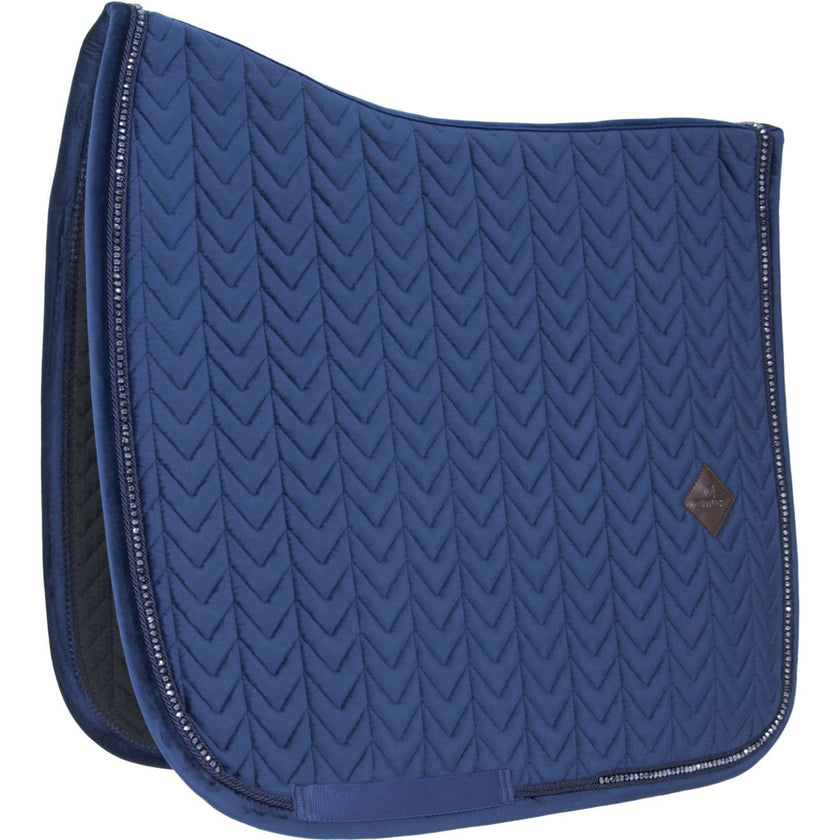 Kentucky Schabracke Velvet Pearls Dressur Navy