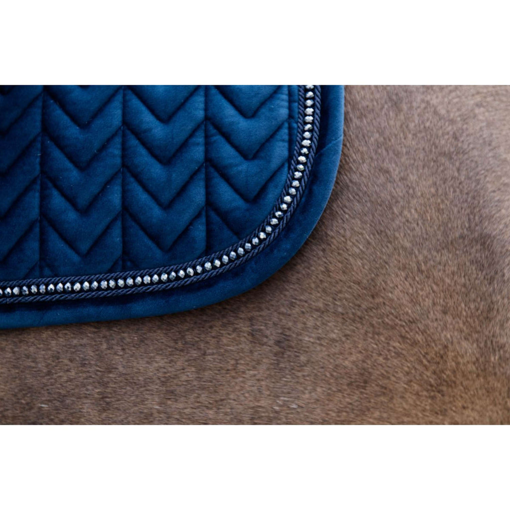 Kentucky Schabracke Velvet Pearls Dressur Navy