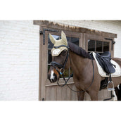 Kentucky Fliegenhaube Wellington Velvet Horse Printing Beige