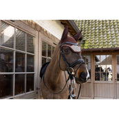 Kentucky Fliegenhaube Wellington Velvet Pied De Poule Braun