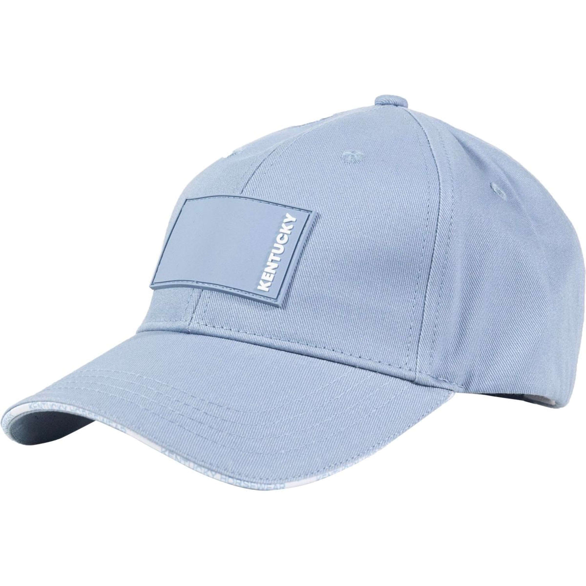 Kentucky Cap Rubber Logo Licht Blau