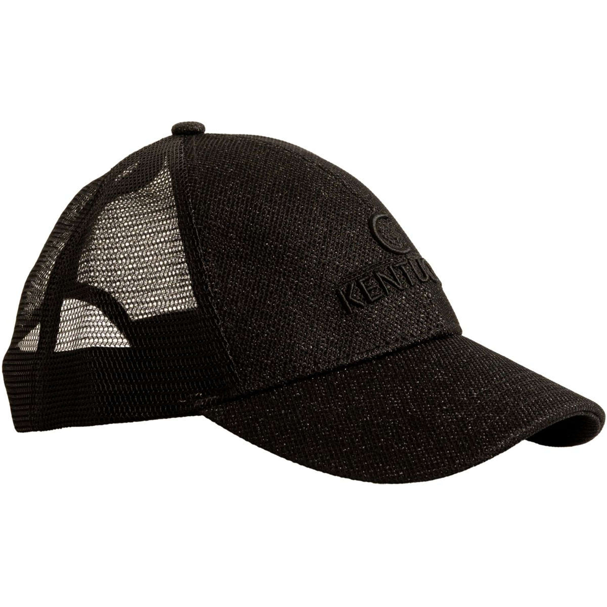 Kentucky Trucker Cap Glitter Schwarz