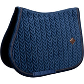 Kentucky Schabracke Velvet Mini Pearls Springen Navy
