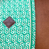 Kentucky Schabracke Velvet Maze Cipher Dressur Weiß/Grün