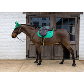 Kentucky Schabracke Velvet Horse Printing Springen Grün