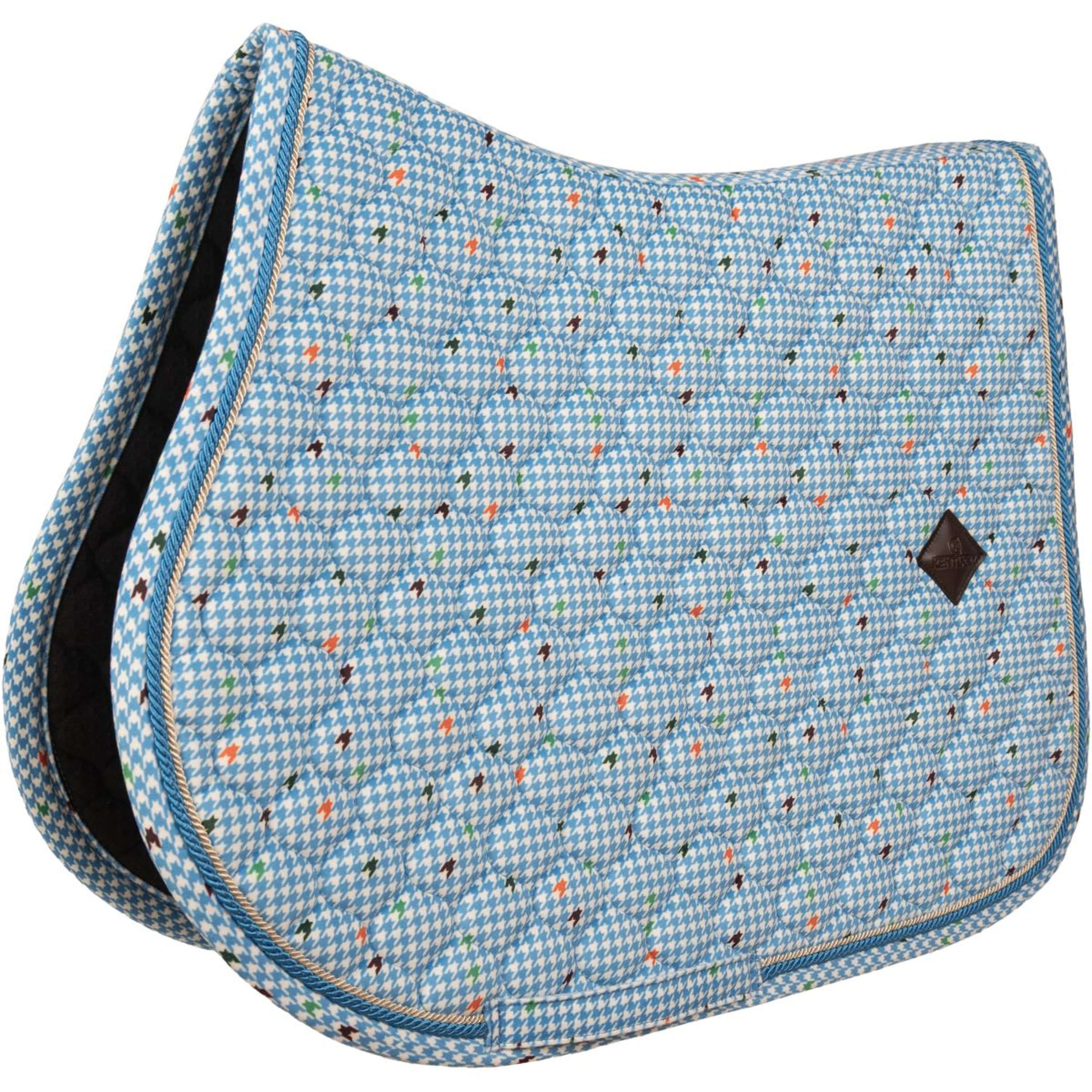 Kentucky Schabracke Velvet Pied De Poule Navy