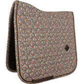 Kentucky Schabracke Velvet Pied De Poule Dressur Braun