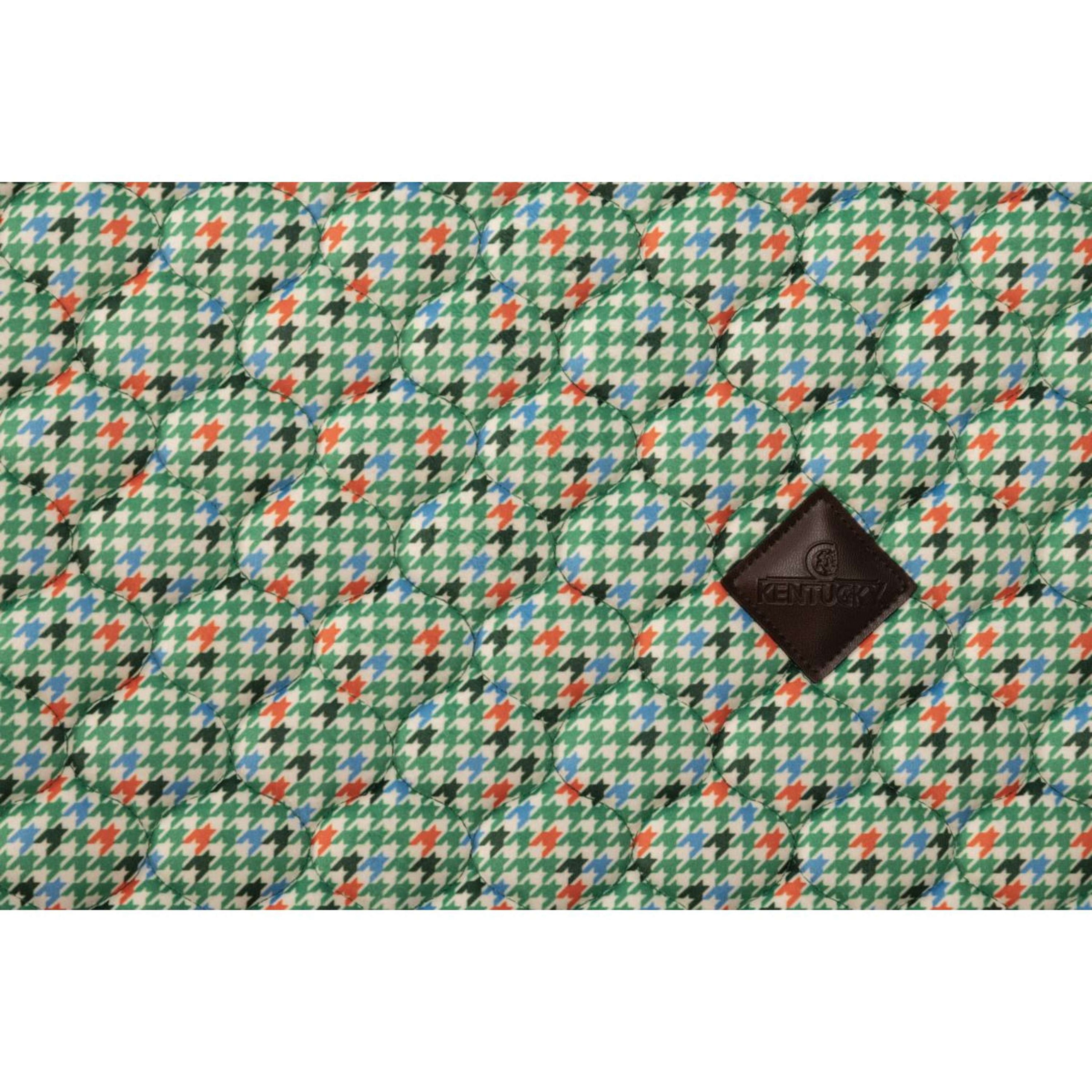 Kentucky Schabracke Velvet Pied De Poule Hellgrün