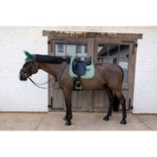 Kentucky Schabracke Velvet Pied De Poule Dressur Dunkel grün