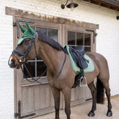 Kentucky Schabracke Velvet Pied De Poule Dressur Dunkel grün