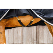 Kentucky Fleecedecke Plaited Schwarz